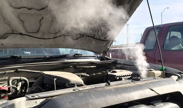 mobil overheat